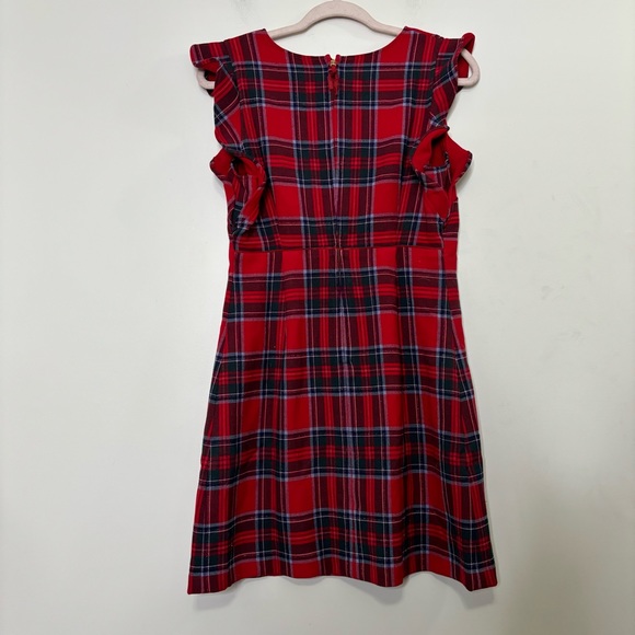 Vineyard Vines Red Plaid Mini Dress - Picture 2 of 5